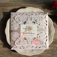 Wedding Stationery Laser Cut Invitation Card Design Online
